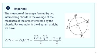 Topic 12: Circles and Angles (B)