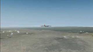 Convair FS2004 B-36 Flybys
