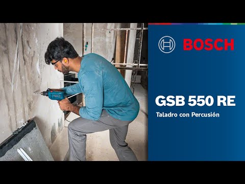Taladro con PercusiÃ³n GSB 550 RE