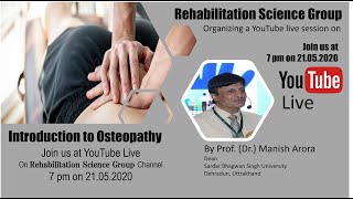 Introduction to Osteopathy-by Dr. Manish Arora
