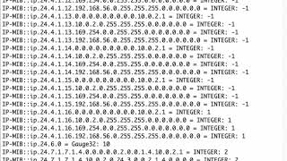 Demonstration of SNMP