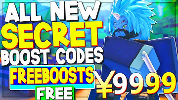 ALL 20 NEW *FREE BOOSTS* CODES in SLAYERS UNLEASHED CODES! (Roblox Slayers Unleashed Codes)