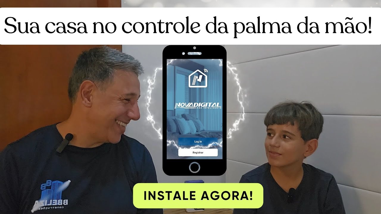 Como Configurar o App da Nova Digital e Adicionar Interruptores ...