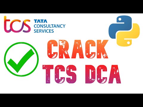 Crack TCS DCA With This Code | Same Pattern Every Time | TCS Digital Hiring | Digital Advance Coding