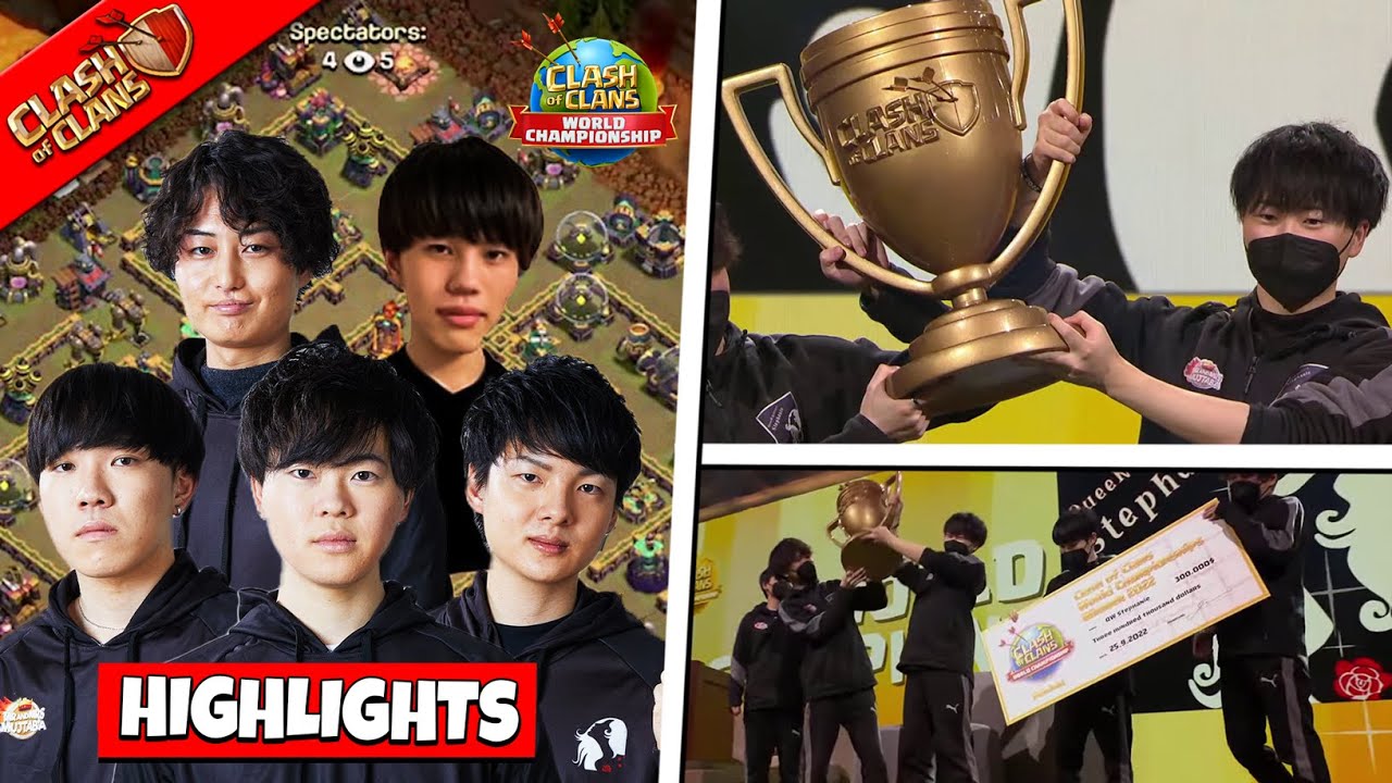 Clash of Clans World Championship 2022 Final Winning Attack - Queen Walkers vs Tribe Gaming