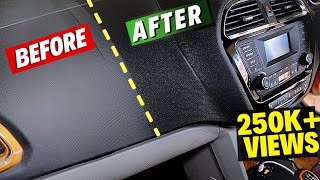 HOW TO CLEAN AND RESTORE CAR DASHBOARD AND PLASTIC TRIMS CAR INTERIOR CLEANING DASHBOARD CLEANING screenshot 4