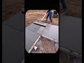 The Secret Reason Construction Workers Broom Fresh Concrete #shorts #youtubeshorts #ytshorts