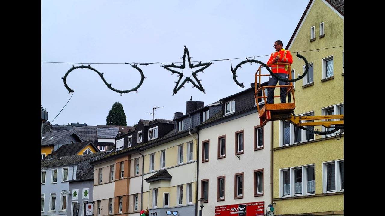 Restaurierung historische Weihnachts-Girlande Gerolstein - Teil 2