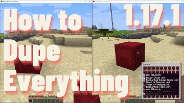 New Any Item Duplication Glitch In Minecraft 1.17.1