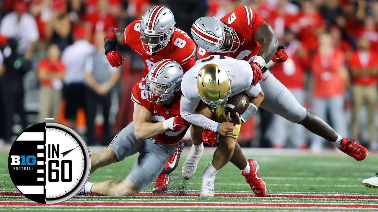 Notre Dame at Ohio State | Sept. 4, 2022 | B1G Football in 60 - YouTube