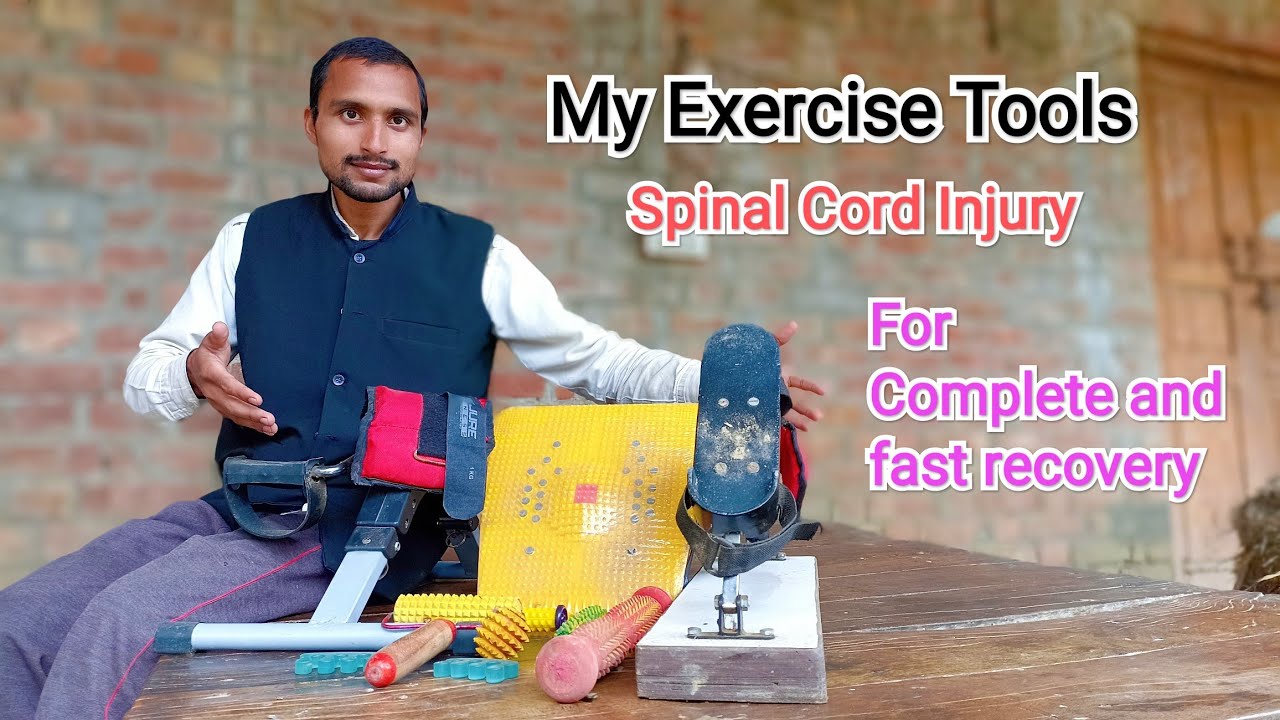Spinal cord injury Exercise tools Ankle knee bowel and bladder exercise and bedsore fast recovery
