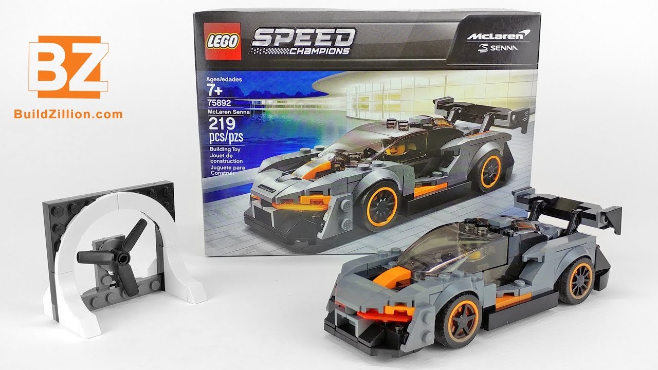 LEGO McLaren Senna | 75892  | LEGO Speed Champions | BuildZillion.com