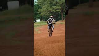Tricky conditions today. 🌧️ Muddy motos are the best way to learn.