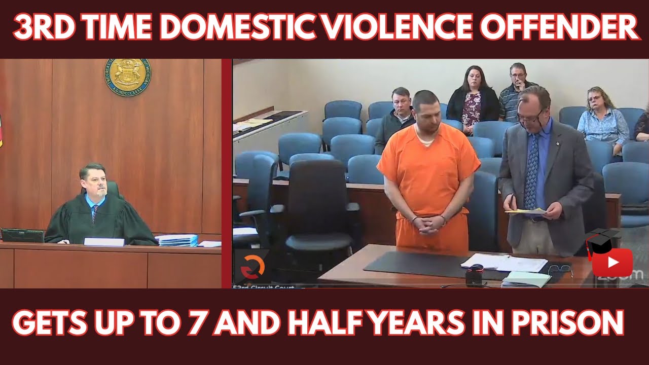 Domestic Violence Offender Gets Up to 7 and Half Years in Prison for ...