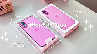 Iphone 16 Plus In Pink Buying A New Phone, Asmr Aesthetic Unboxing 2025
