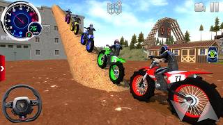 Motor Dirt Bike Impossible Offroad Racing 3D - Extreme Motor Bike Simulator - Android GamePlay #2 screenshot 3