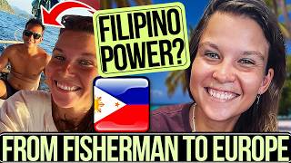 Filipino FISHERMAN Captures a EUROPEAN Heart - She's Now a HERO in The Philippines 🇵🇭