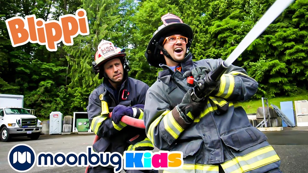 Firetruck Song - How to Be a Firefighter | Sing With Blippi | Blippi | Kids Songs | Moonbug Kids Firetruck Song - How to Be a Firefighter | Sing With Blippi | Blippi | Kids Songs | Moonbug Kids