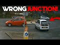 Unbelievable uk dash cameras  drive wrong side of the road parking fail stolen mercedes 135