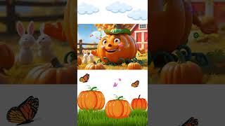 Pumpkin in the Patch | Fun Kids Song & Cute Autumn Animation #kidssongs #childrenssong #viral