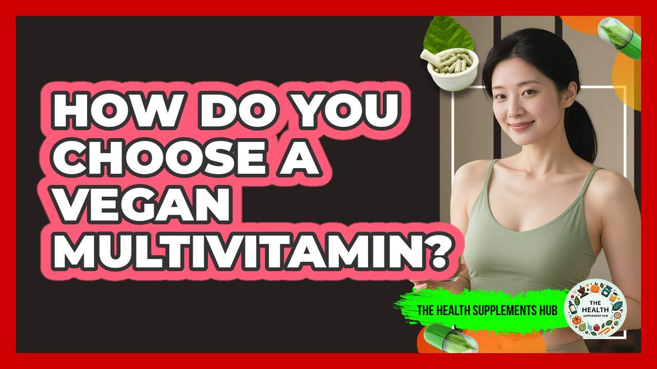 How Do You Choose A Vegan Multivitamin? - The Health Supplement Hub