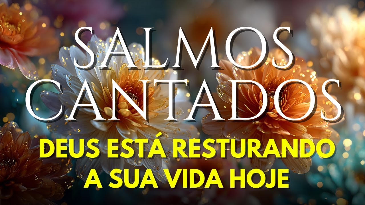 1 Hora de Salmos Cantados | Deus Está Restaurando o Que o Cansaço Desgastou em Você