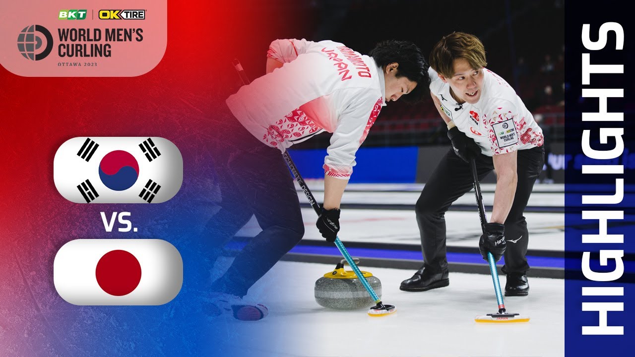 KOREA v JAPAN - Round robin - BKT Tires and OK Tire World Mens Curling Championship 2023