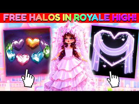 How I Got 2 HALOS FOR FREE In Royale High... Roblox
