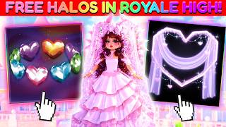 How I Got 2 HALOS FOR FREE In Royale High... Roblox