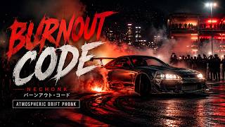 NECHONK - Burnout Code | black Nissan Silvia S14-style drift coupe Drift Phonk Music Video