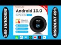 YolanAuto Android 13 Ai Box for BMW 2025 New Model, QCM6125 8+256GB, with Touch Round Display
