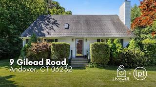 Peaceful Country Living in Andover, CT | Full Home Tour | 9 Gilead Road