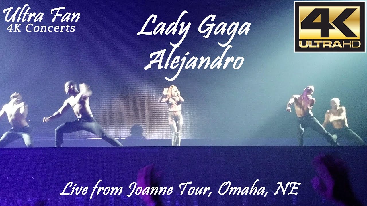 Lady Gaga Alejandro Live from Joanne Tour Omaha, NE YouTube