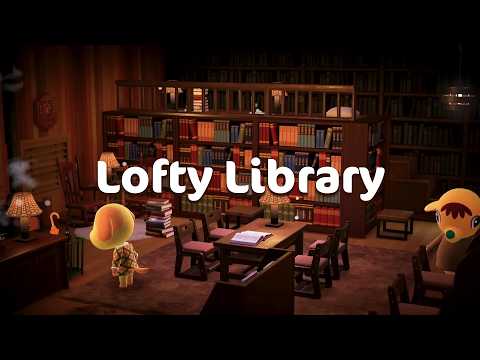 Lofty Library 📚 – Cozy LoFi Beats for Study & Focus [Rain Ambience Sound]