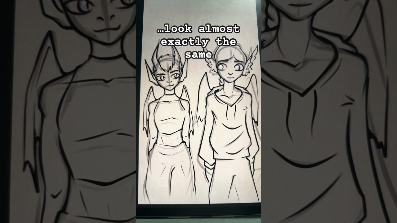 These two whites look almost exactly the same… 