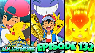 🚨WORLD CHAMPION ASH! Greatest Pokémon Battle EVER! | Pokémon Journeys Episode 132 Review/Discussion