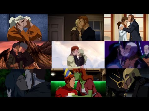 Young Justice Kisses