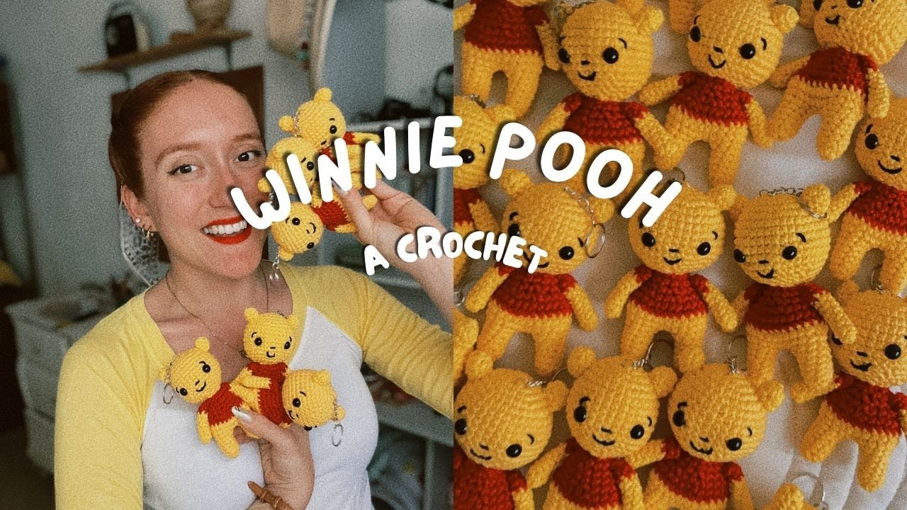 🧸 Amigurumi de Winnie the Pooh Pequeño | Tutorial Fácil y Rápido 🧸✨