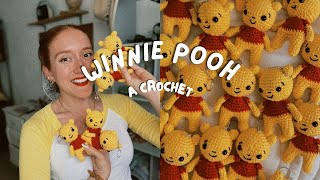 🧸 Amigurumi de Winnie the Pooh Pequeño | Tutorial Fácil y Rápido 🧸✨