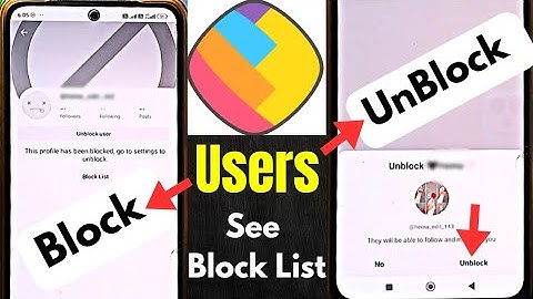 How to Block and Unblock Users on ShareChat | How to See ShareChat Block List | TAMIL REK