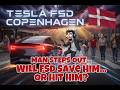 FSD Man walks out in front of Tesla, Will he be safed?