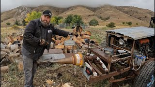 V8 Wood Splitter, WHAT!