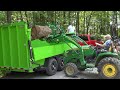 From Logs to Hardwood Floor! Deere 3033R and BWise Ultimate Dump Trailer