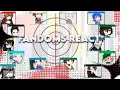 Fandoms react to each other | INTRODUCTION | 0/14 |