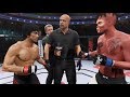 Bruce Lee vs. Zombie Ripper (EA sports UFC 2) - CPU vs. CPU