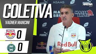 COLETIVA VAGNER MANCINI | AO VIVO | Bragantino x Coritiba - Brasileirão 2026