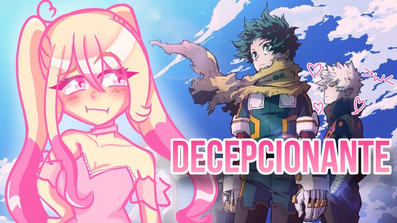 MI PROBLEMA con MY HERO ACADEMIA y su DECEPCIONANTE FINAL (rant + spoilers)