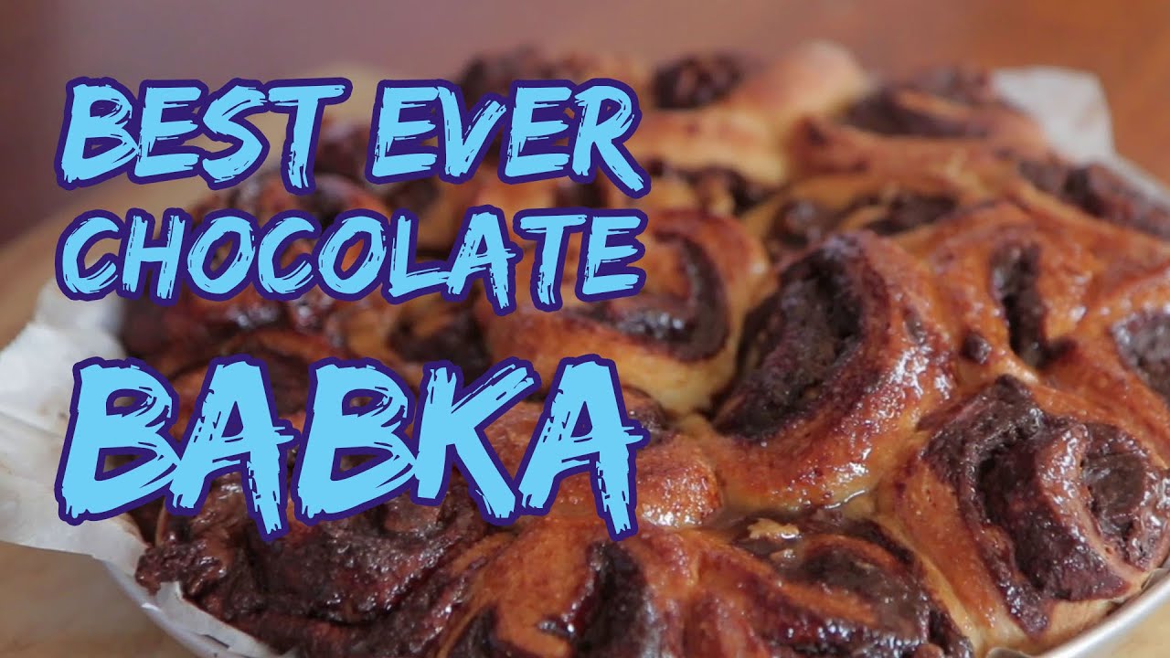 Unbelievably Delicious DairyFree Chocolate Babka by Kobi YouTube
