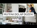 MUTFAK DOLAP DÜZENİ🏡 DüzenFikirleri💕TEMİZLİK💕