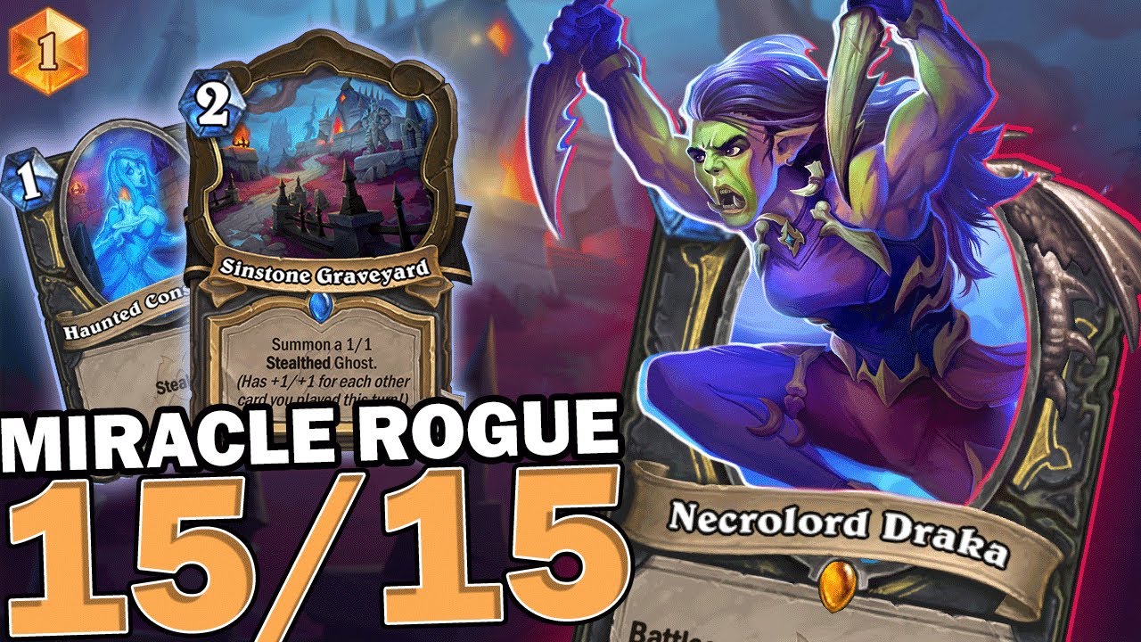 Miracle Rogue BEST DECK AFTER PATCH! - Murder at Castle Nathria ...